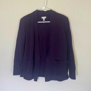 Croft&Barrow - PS Purple Short Cardigan